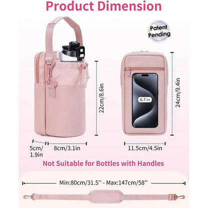 Insulated GYM Water Bottle Bag